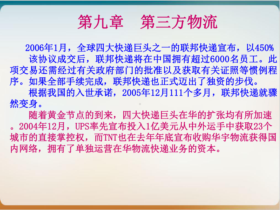 第三方物流概论模板课件.ppt_第1页