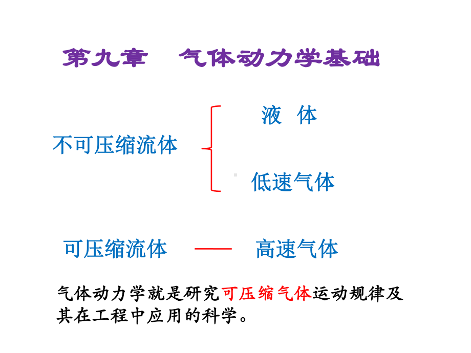 第9章(气体动力学)课件.ppt_第1页