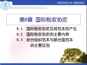 第8章国际税收协定课件.ppt