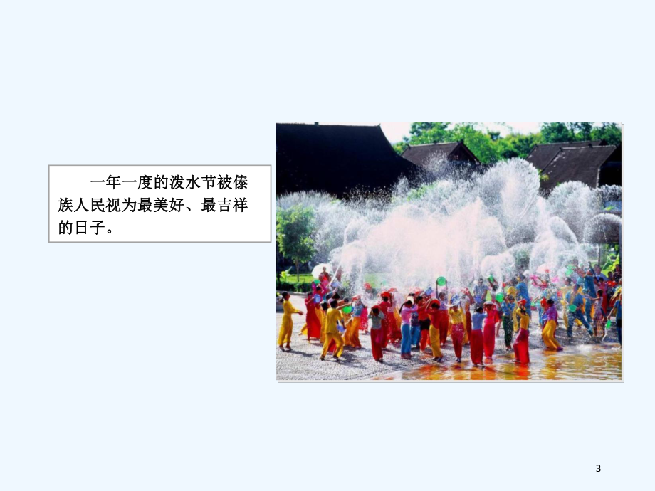 部编版二年级上册难忘的泼水节课件.ppt_第3页