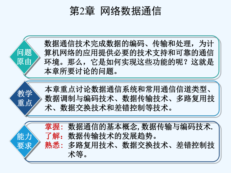 计算机网络基础教程第2章网络数据通信课件.ppt_第1页