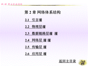 计算机网络第2章网络体系结构课件.ppt