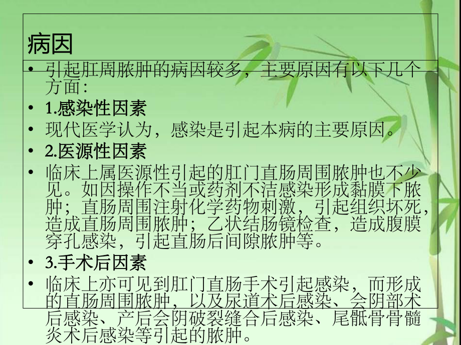 肛周脓肿的治疗及护理课件.ppt_第3页