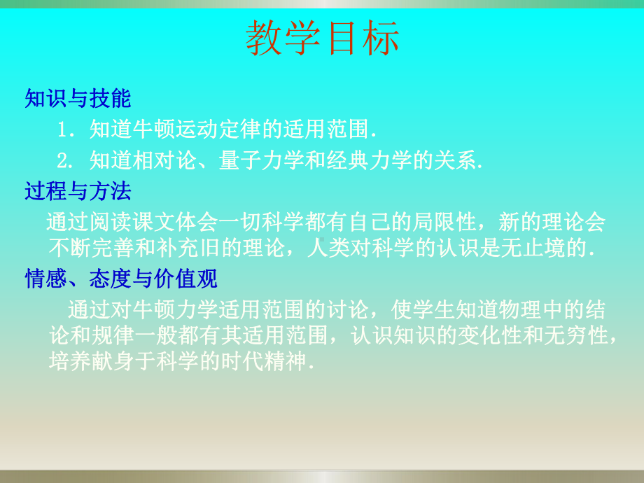 经典力学的局限性--课件.ppt_第2页