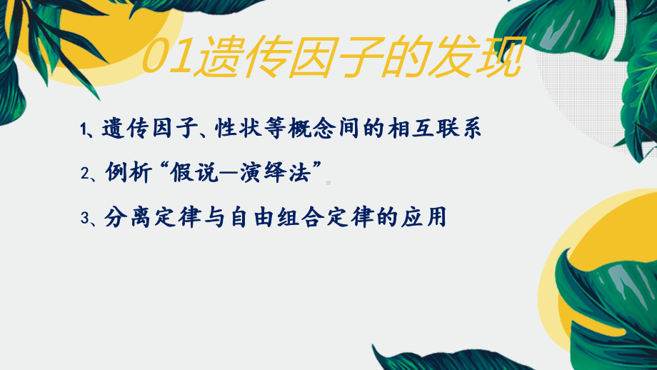 高考必修二遗传与进化考题考点精析课件.pptx_第3页