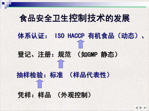 食品安全与卫生的管理及控制课件.pptx