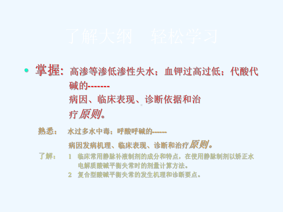 精心制作的水电解质紊乱酸碱平衡课件.ppt_第3页