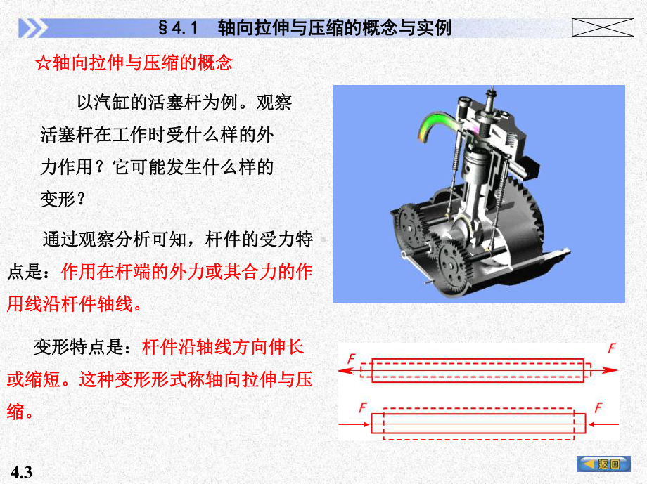 结合静力平衡方程和胡克定律可解AB两端的约束力课件.ppt_第3页