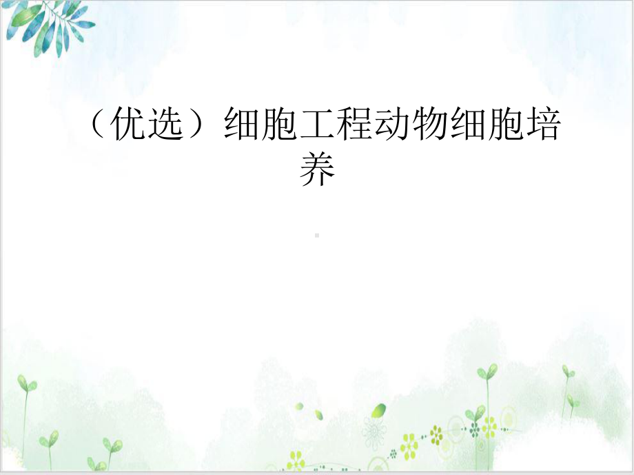 细胞工程动物细胞培养课件.ppt_第2页