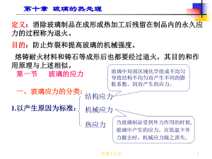 第十章玻璃的退火讲解课件.ppt