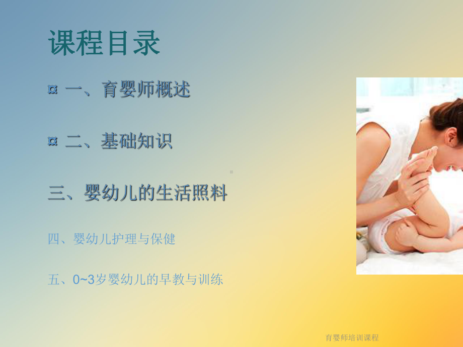 育婴师培训课程课件.ppt_第2页