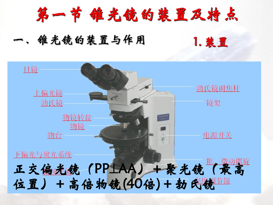 锥光镜下的晶体光学性质课件.pptx_第1页