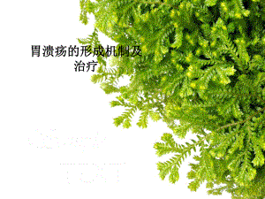 胃溃疡的形成机制及治疗课件.ppt