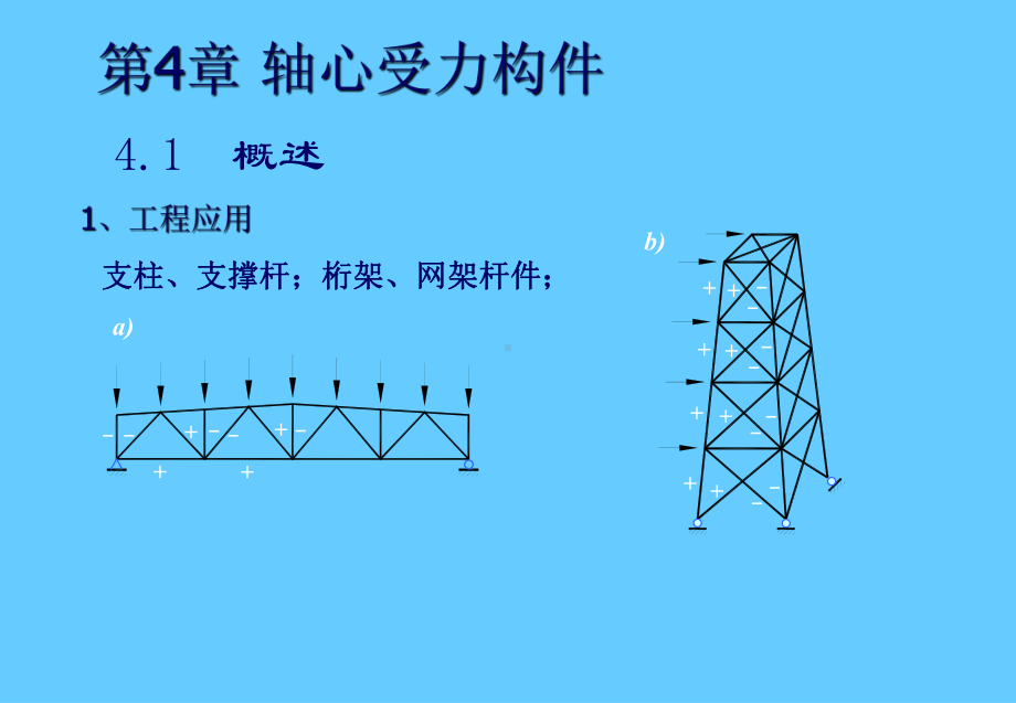 钢结构第4章轴心受力构件资料课件.ppt_第1页