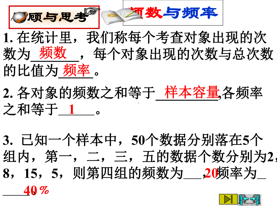 频数及其分布复习课课件.ppt_第3页