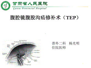 腹腔镜下经腹膜前疝修补术(TEP)教学提纲课件.pptx