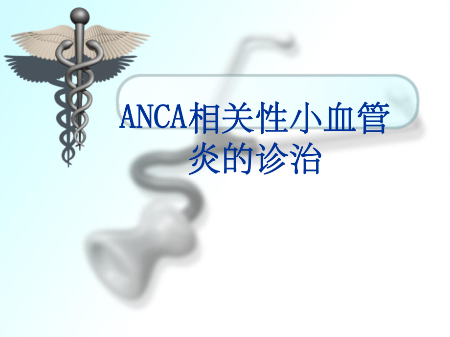 ANCA相关性小血管炎的诊治课件.ppt_第1页