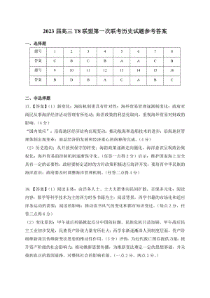 T8联考历史答案.pdf