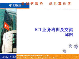 (总公司)ICT业务培训与交流课件.ppt