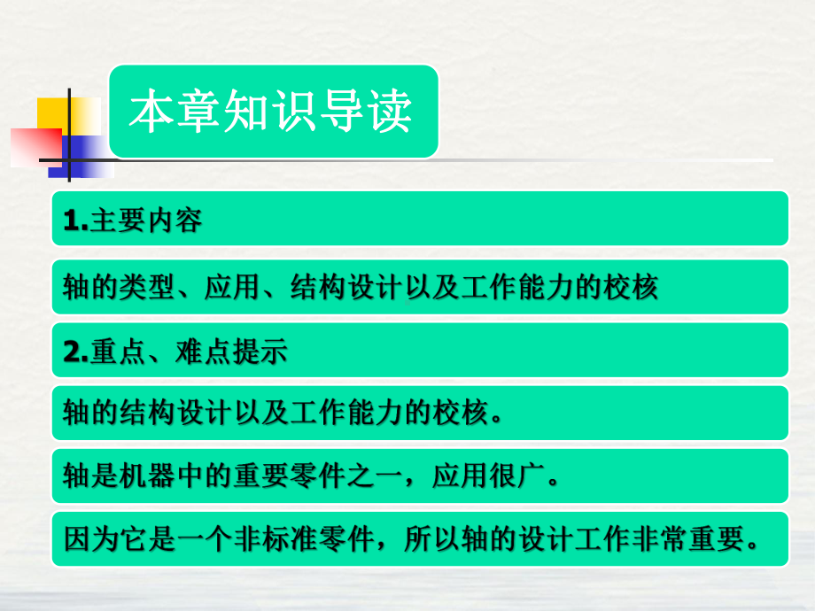 轴和联轴器的结构与工作原理课件.pptx_第1页