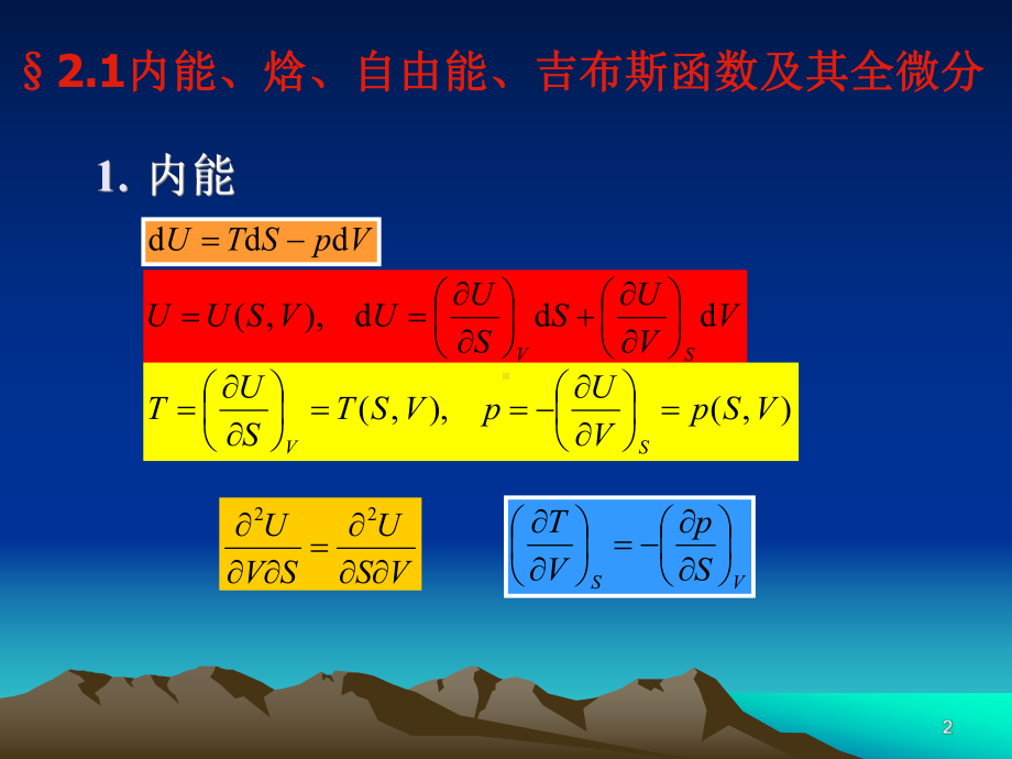 流体力学-教学课件-第二章-均匀物质的热力学性质.ppt_第2页