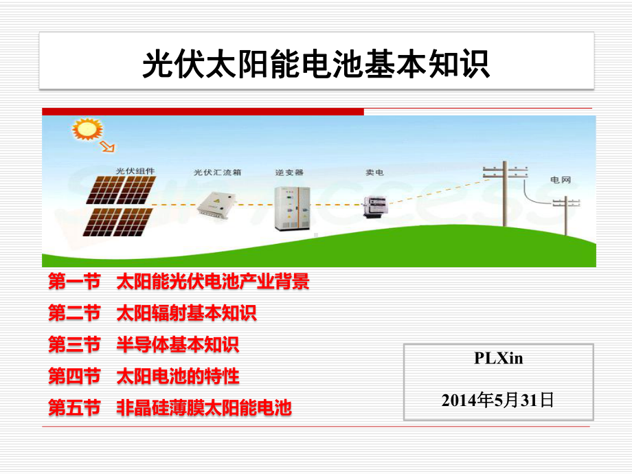 光伏太阳能电池基本知识.pptx_第1页