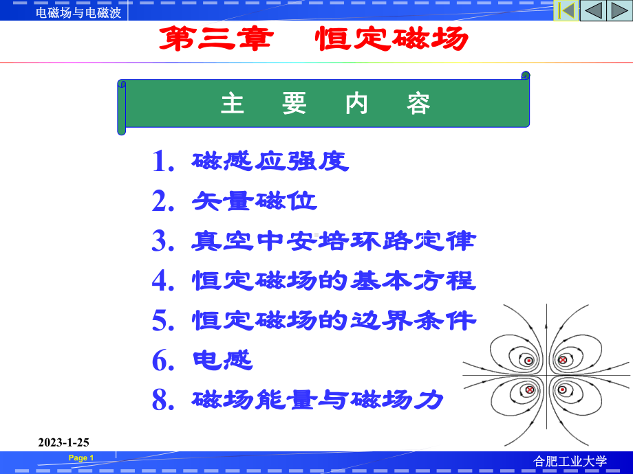 第3章-恒定磁场-电磁场-电磁波-课件.ppt_第1页