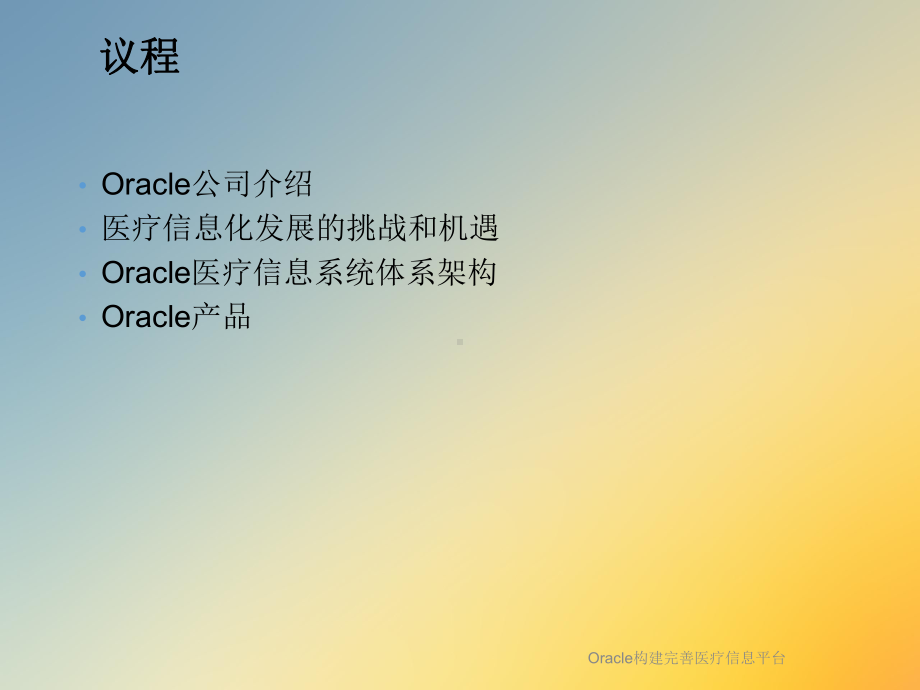 Oracle构建完善医疗信息平台课件.ppt_第2页