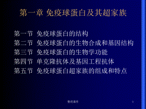 免疫球蛋白及其超家族课件.ppt