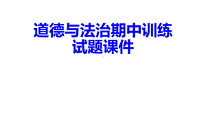 （部）统编版九年级上册《道德与法治》期中复习练习题 ppt课件.pptx