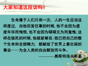 名著导读《钢铁是怎样炼成的》(课堂)课件.ppt