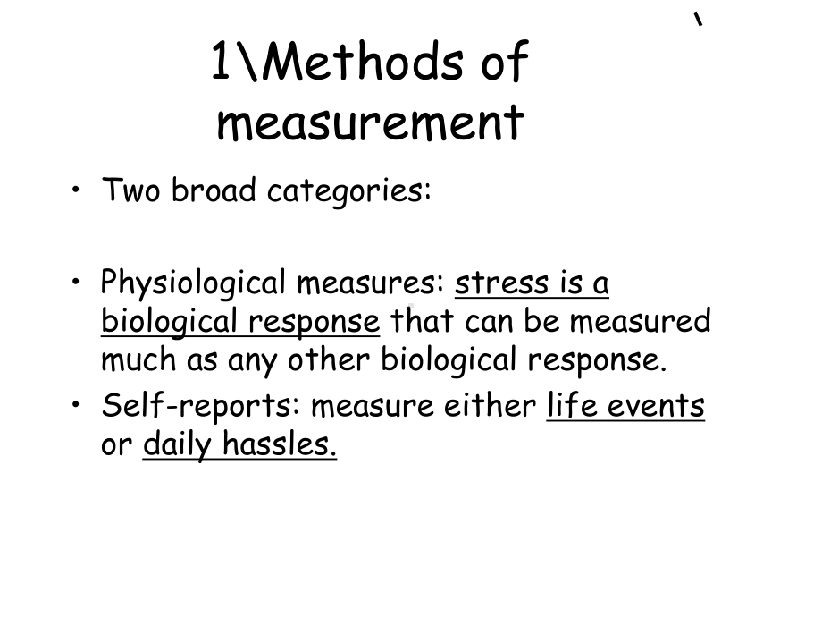 《临床心理学》双语教学课件chapter5defineandmeasurestressI.ppt_第3页