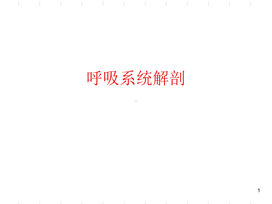 呼吸系统解剖课件(同名1140).ppt_第1页