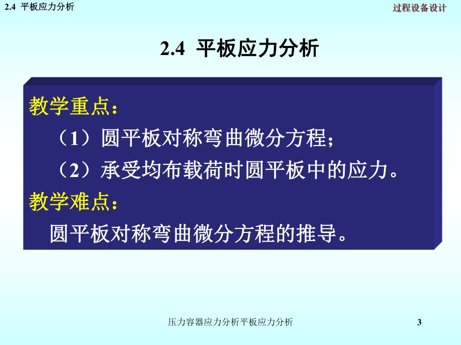 压力容器应力分析平板应力分析课件.ppt_第3页