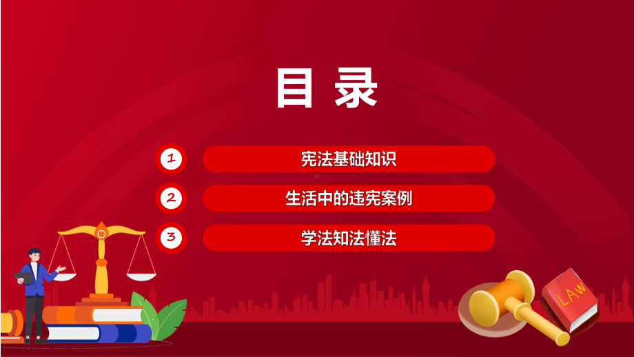 我与宪法红色党政风我与宪法普法知识国家宪法日主题班会解析PPT.pptx_第2页