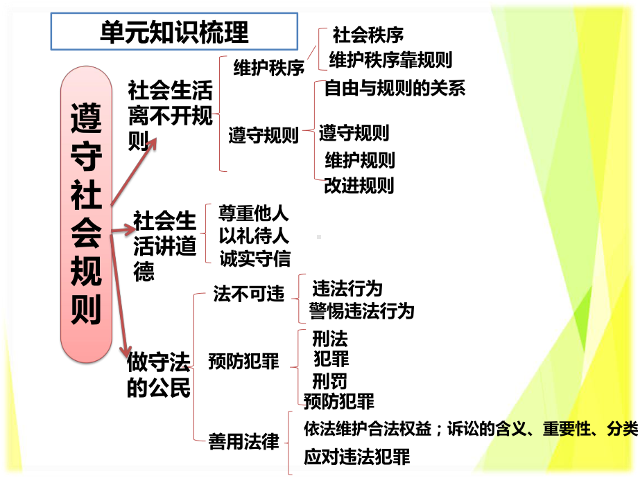 （部）统编版八年级上册《道德与法治》期末复习板块二：遵守社会规则 ppt课件（共28张PPT）.pptx_第3页