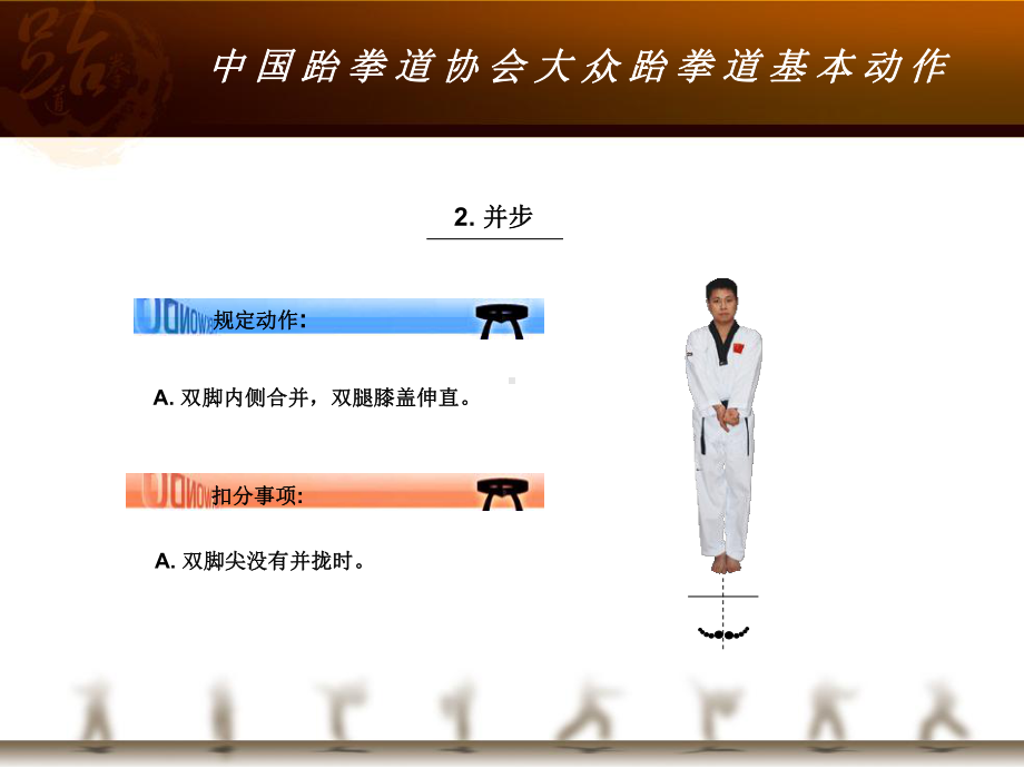 CTA跆拳道品势基本动作课件.ppt_第3页