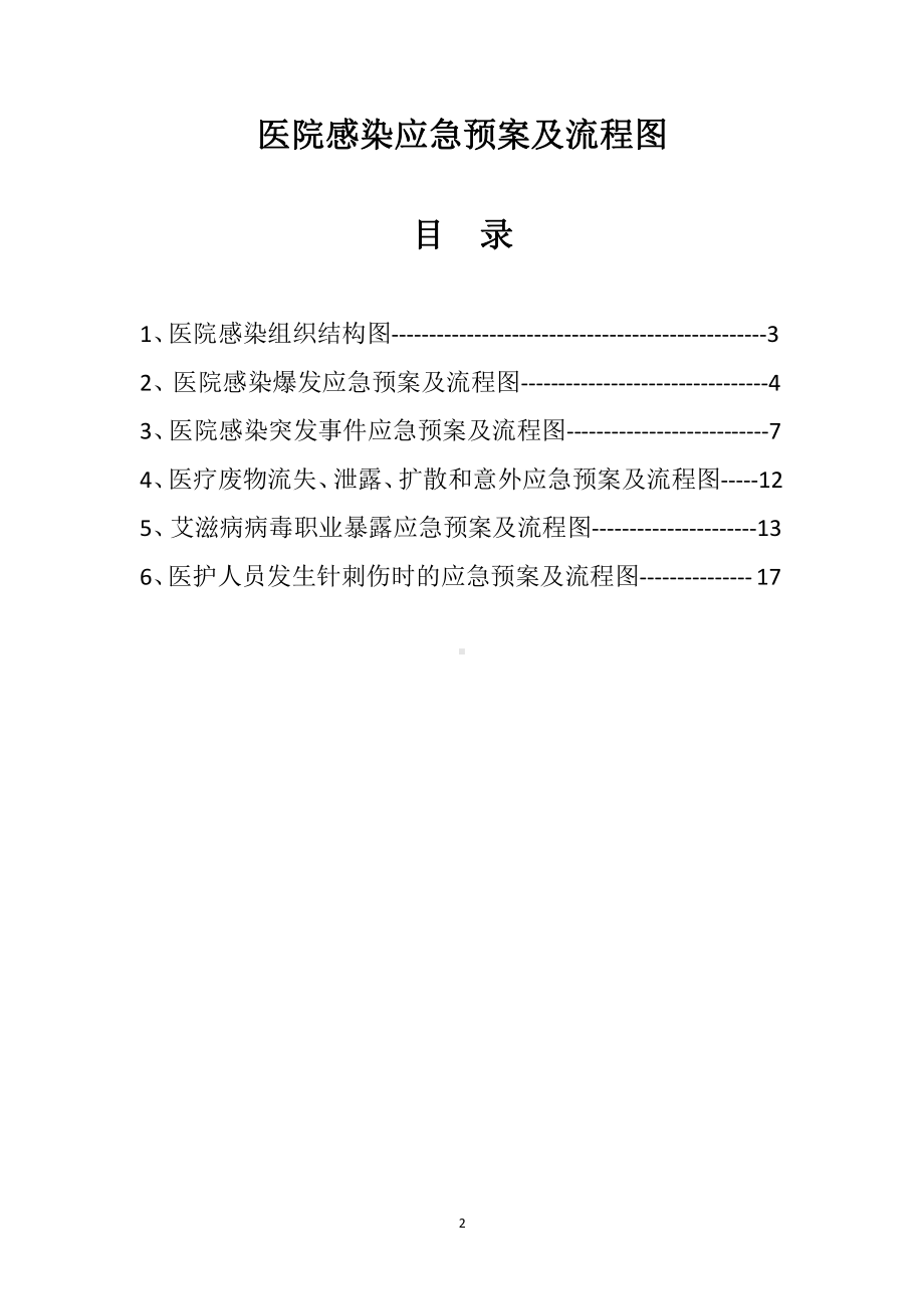 医院感染应急预案及流程图课件.pptx_第2页