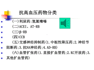 二十抗高血压药课件.pptx