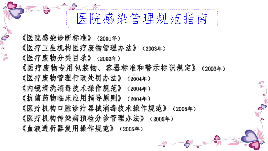 从规范指南到病区医院感染管理参考教学课件.pptx_第3页