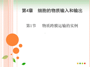 《物质跨膜运输的实例》课件人教版7.ppt