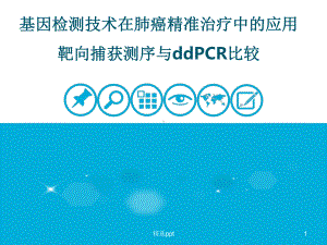 基因检测技术在肺癌精准治疗中的应用课件.pptx