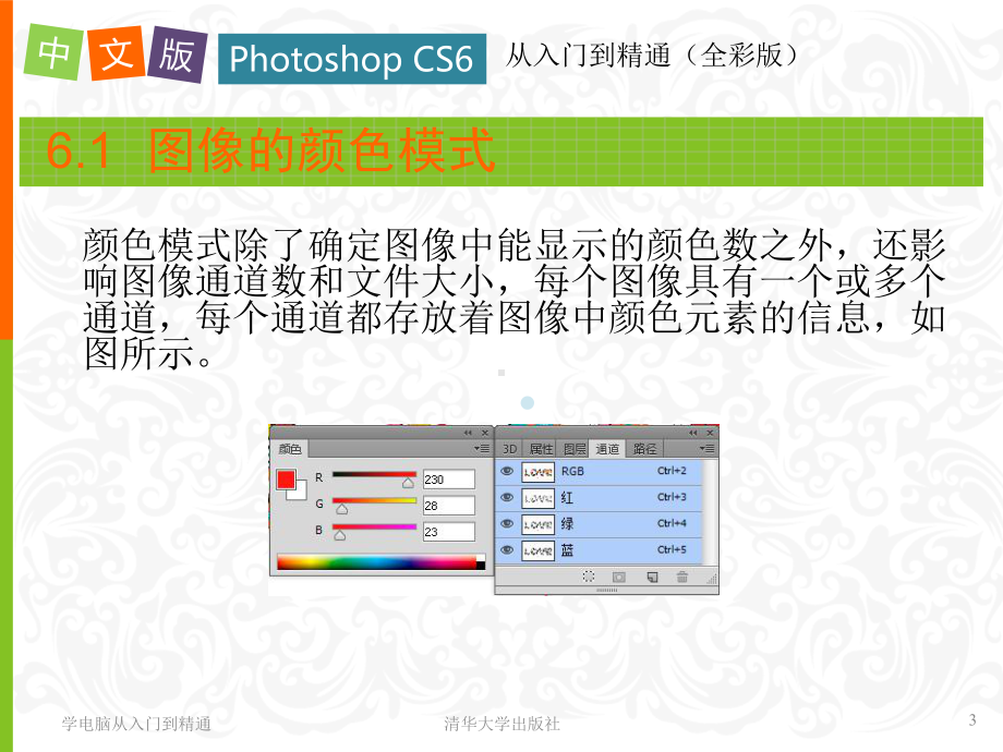 中文版PhotoshopCS6从入门到精通第6章课件.pptx_第3页