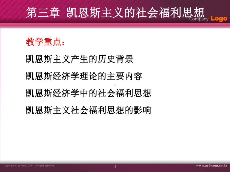 凯恩斯主义的社会福利思想课件.ppt_第1页