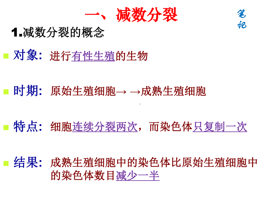 人教版必修二减数分裂染色体行为及数量变化课件.pptx_第2页