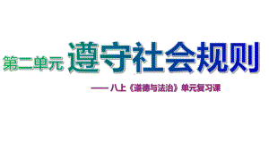 （部）统编版八年级上册《道德与法治》单元复习课ppt课件第二单元遵守社会规则.pptx