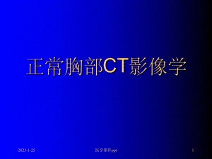 《正常胸部CT断层》课件.ppt