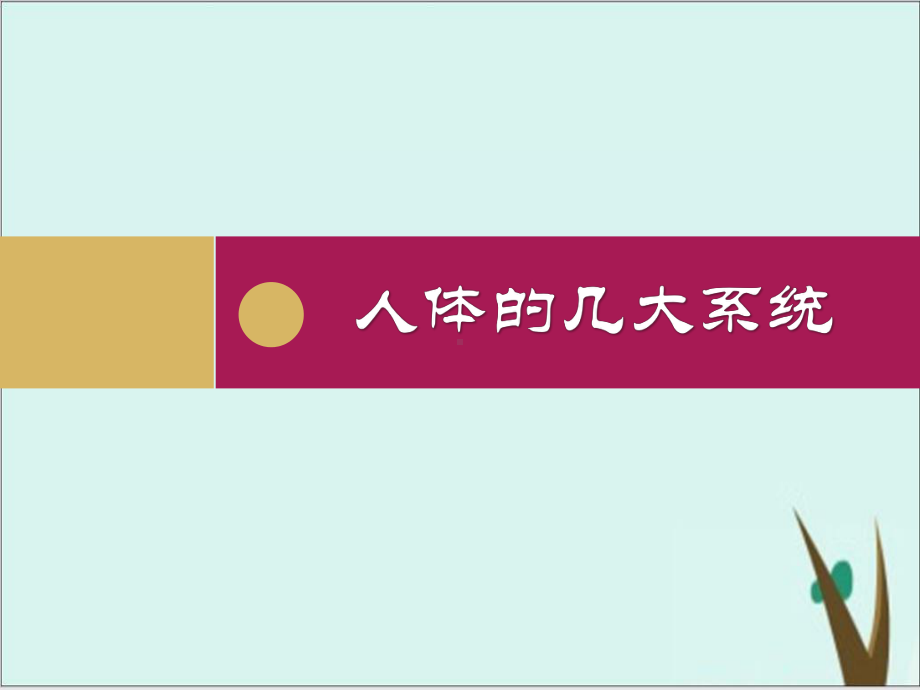 人教版初中生物总复习：人体系统-课件版.pptx_第1页