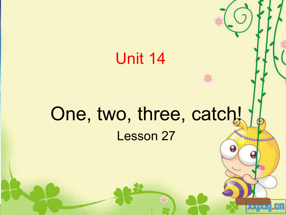 新概念英语青少版1A-Unit14--Lesson27(课堂)课件.ppt（纯ppt,可能不含音视频素材）_第1页