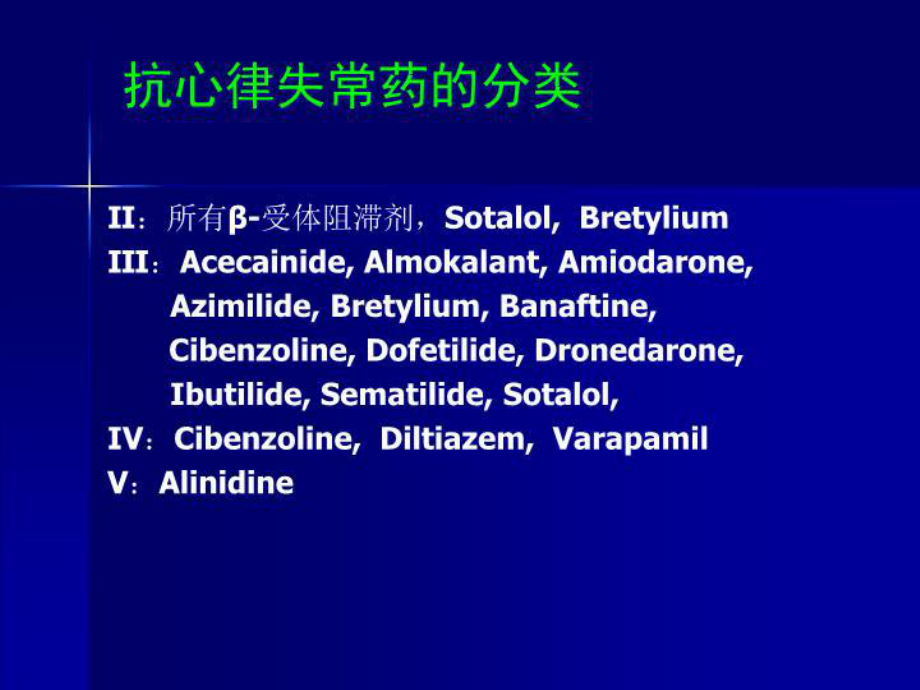 最新抗心律失常药物的应用课件.ppt_第3页